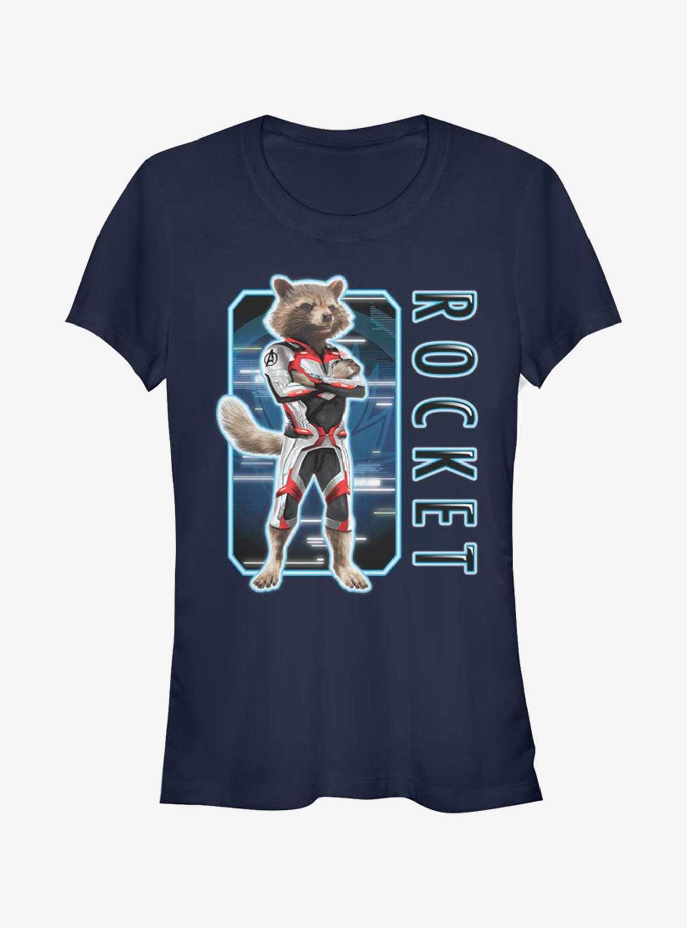 Marvel Guardians Of The Galaxy Rocket Armor Solo Box Girls T-Shirt, , hi-res