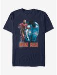 Marvel Iron Man Iron Man Profile T-Shirt, NAVY, hi-res