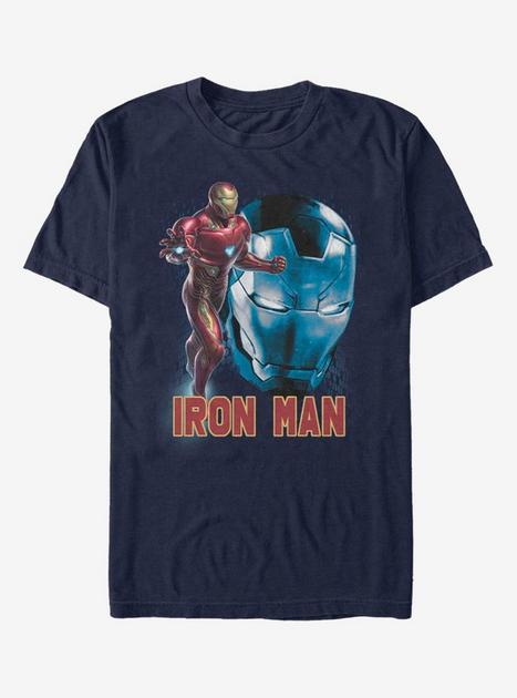 Marvel Iron Man Iron Man Profile T-Shirt - BLUE | Hot Topic