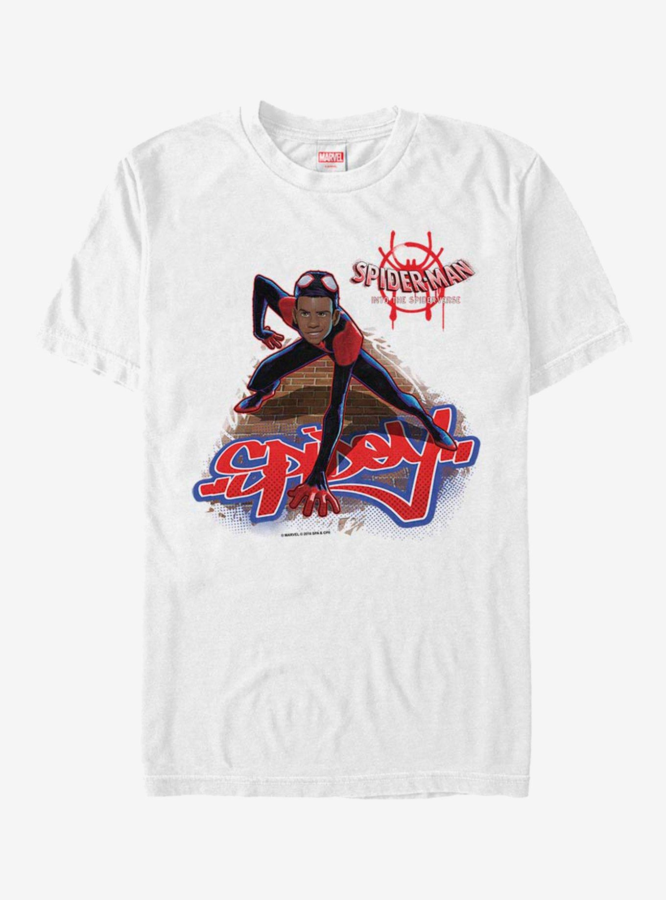 Marvel Spider-Man Miles Bricks T-Shirt, , hi-res