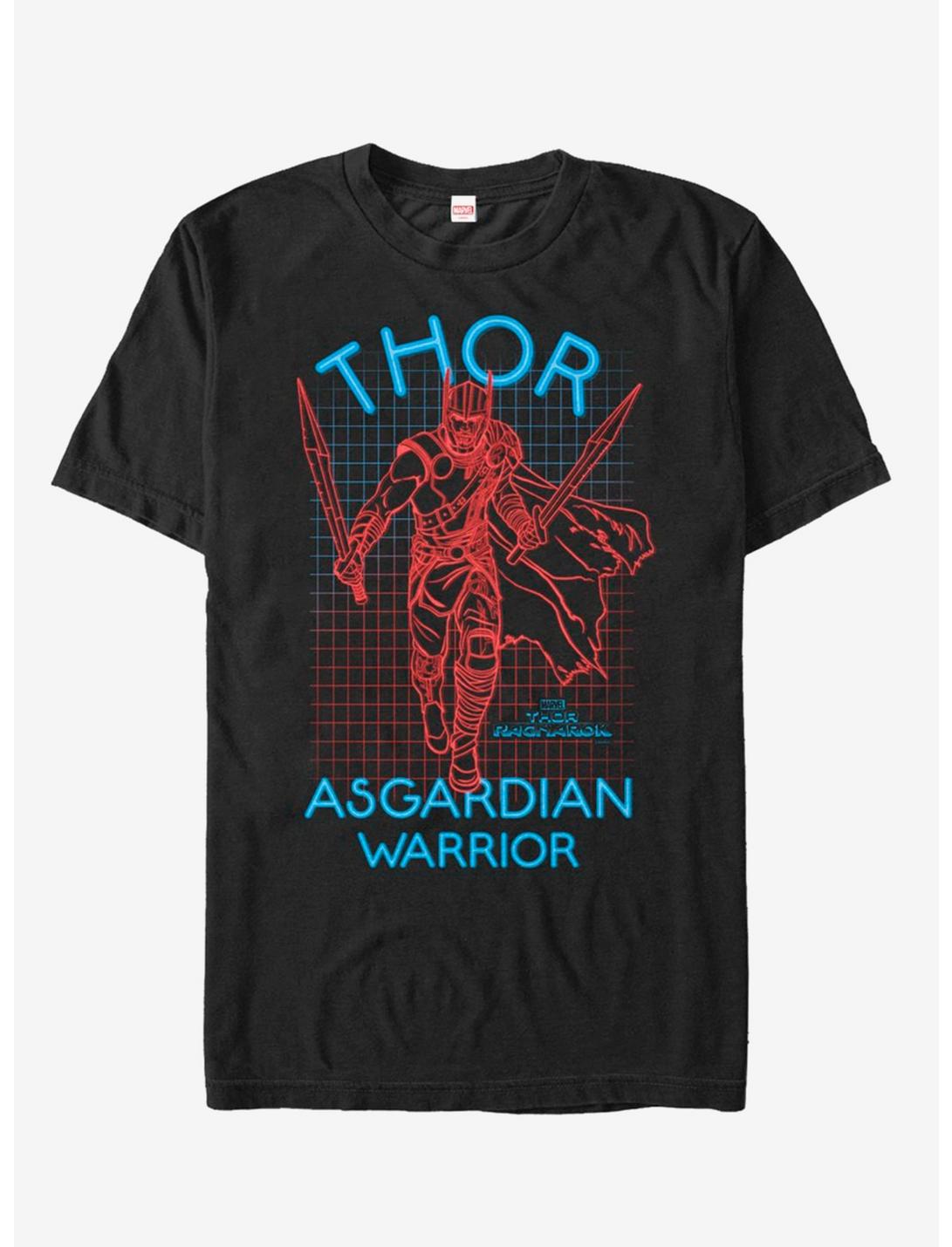 Marvel Thor Asgardian Warrior Thor T-Shirt, BLACK, hi-res