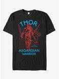 Marvel Thor Asgardian Warrior Thor T-Shirt, BLACK, hi-res
