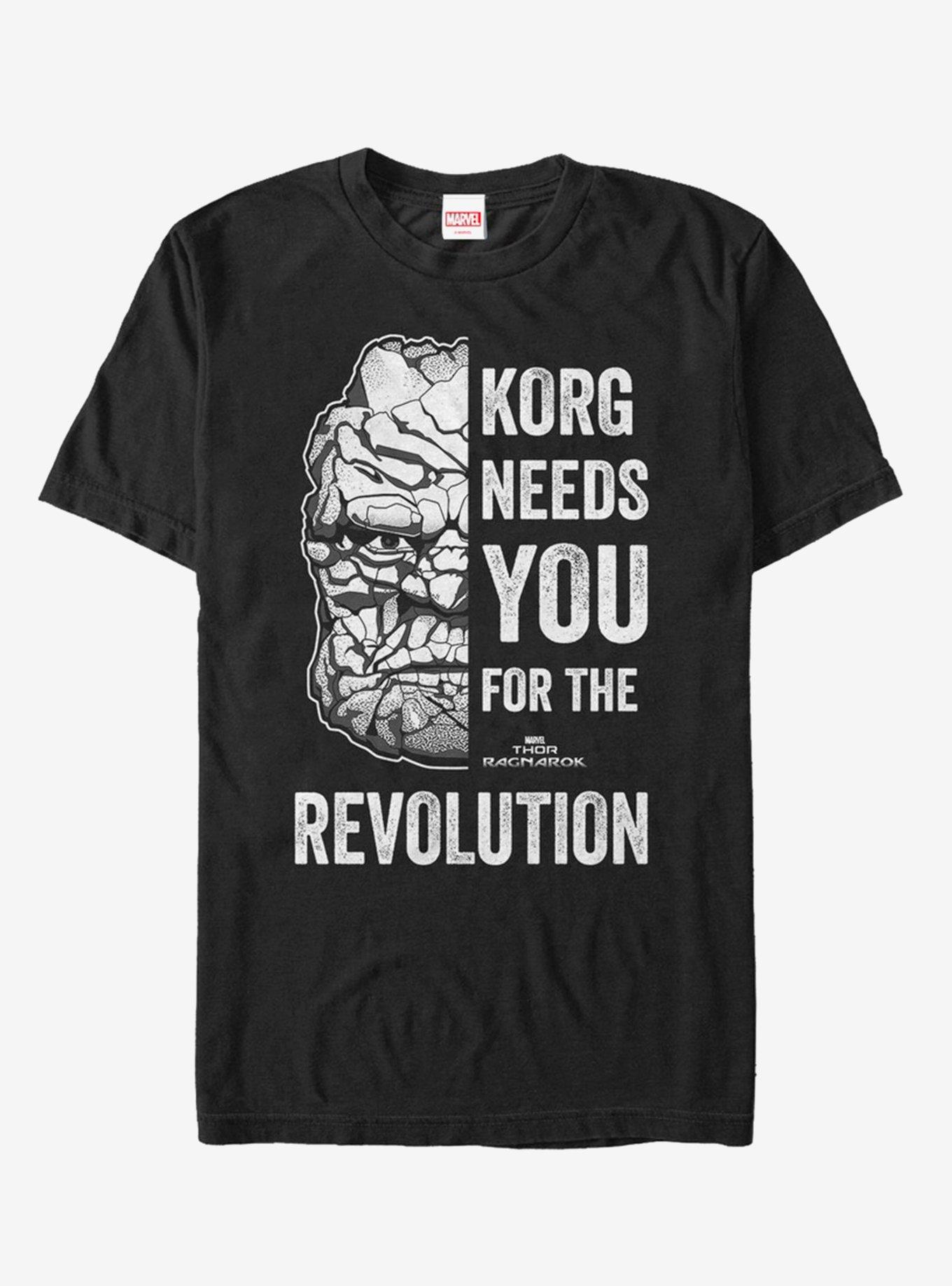 Marvel Thor For The Revolution T-Shirt, BLACK, hi-res