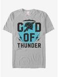 Marvel Thor Thunder God T-Shirt, SILVER, hi-res