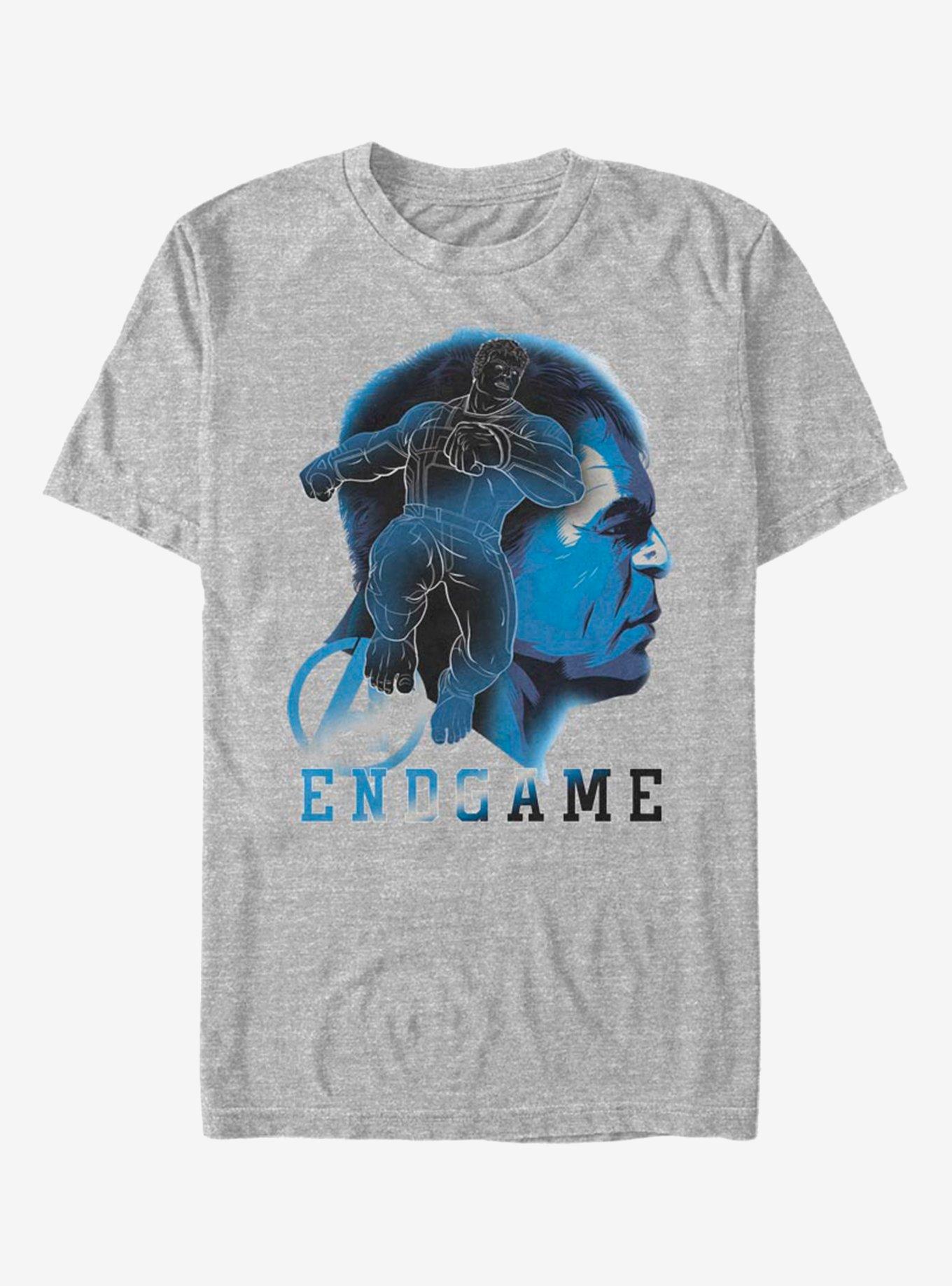 Marvel Hulk Hulk Endgame Silhouette T-Shirt, ATH HTR, hi-res