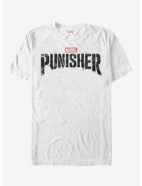 Marvel Punisher Black TV Logo T-Shirt, , hi-res