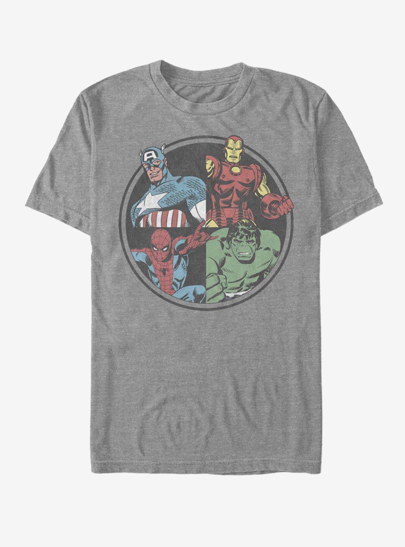 Marvel Avengers: Endgame Avenger Heads T-Shirt, , hi-res