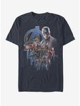 Marvel Avengers: Endgame Group Poster T-Shirt, DARK NAVY, hi-res