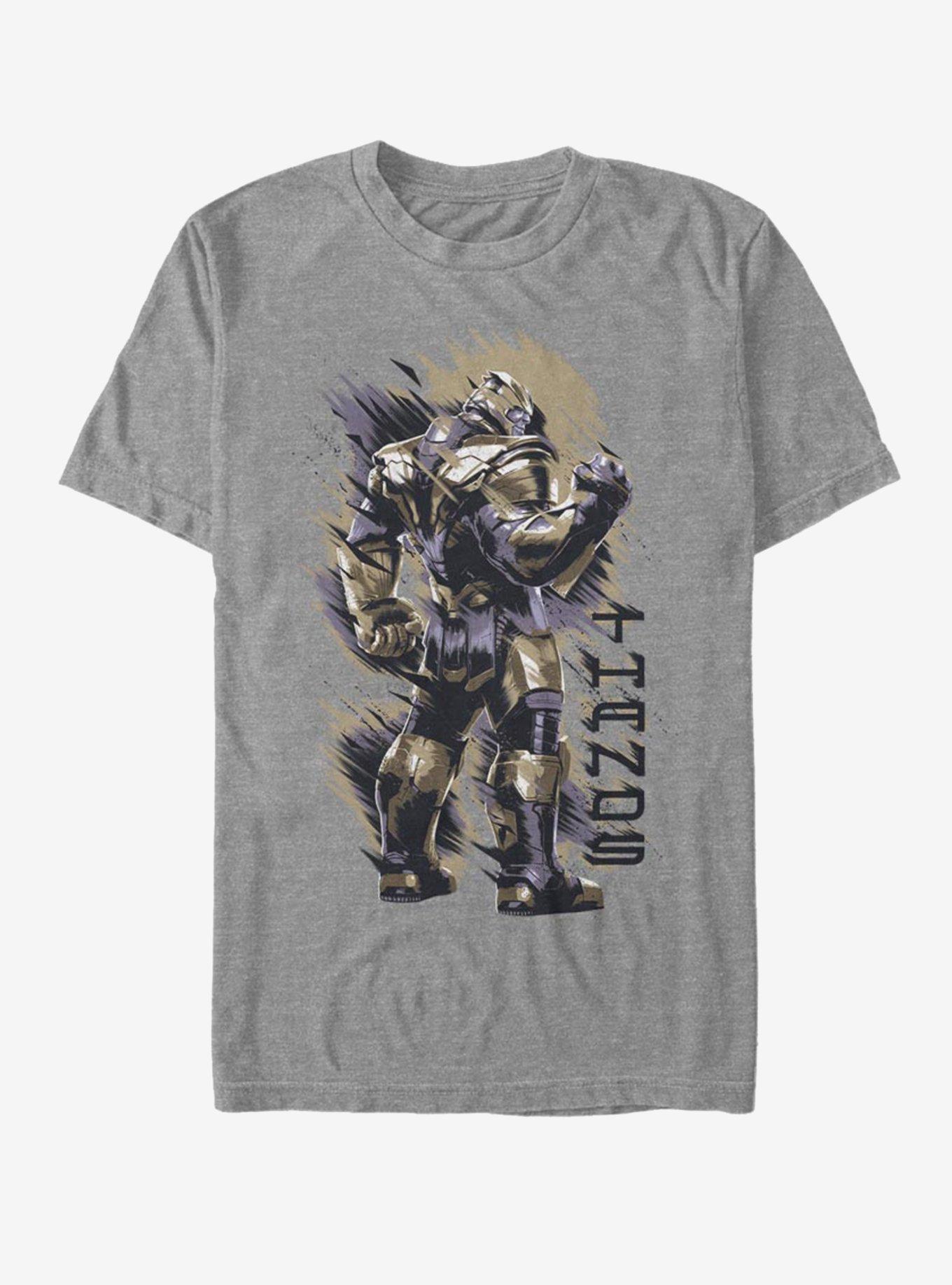 Marvel Avengers: Endgame Thanos Shoulder T-Shirt, , hi-res