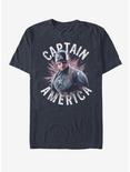 Marvel Avengers: Endgame Captain America Burst T-Shirt, DARK NAVY, hi-res