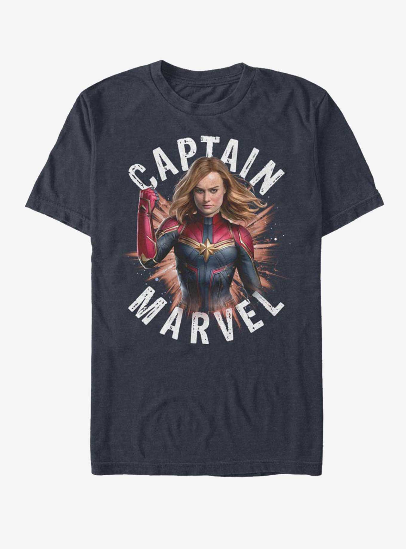 Marvel Avengers: Endgame Captain Marvel Burst T-Shirt, , hi-res