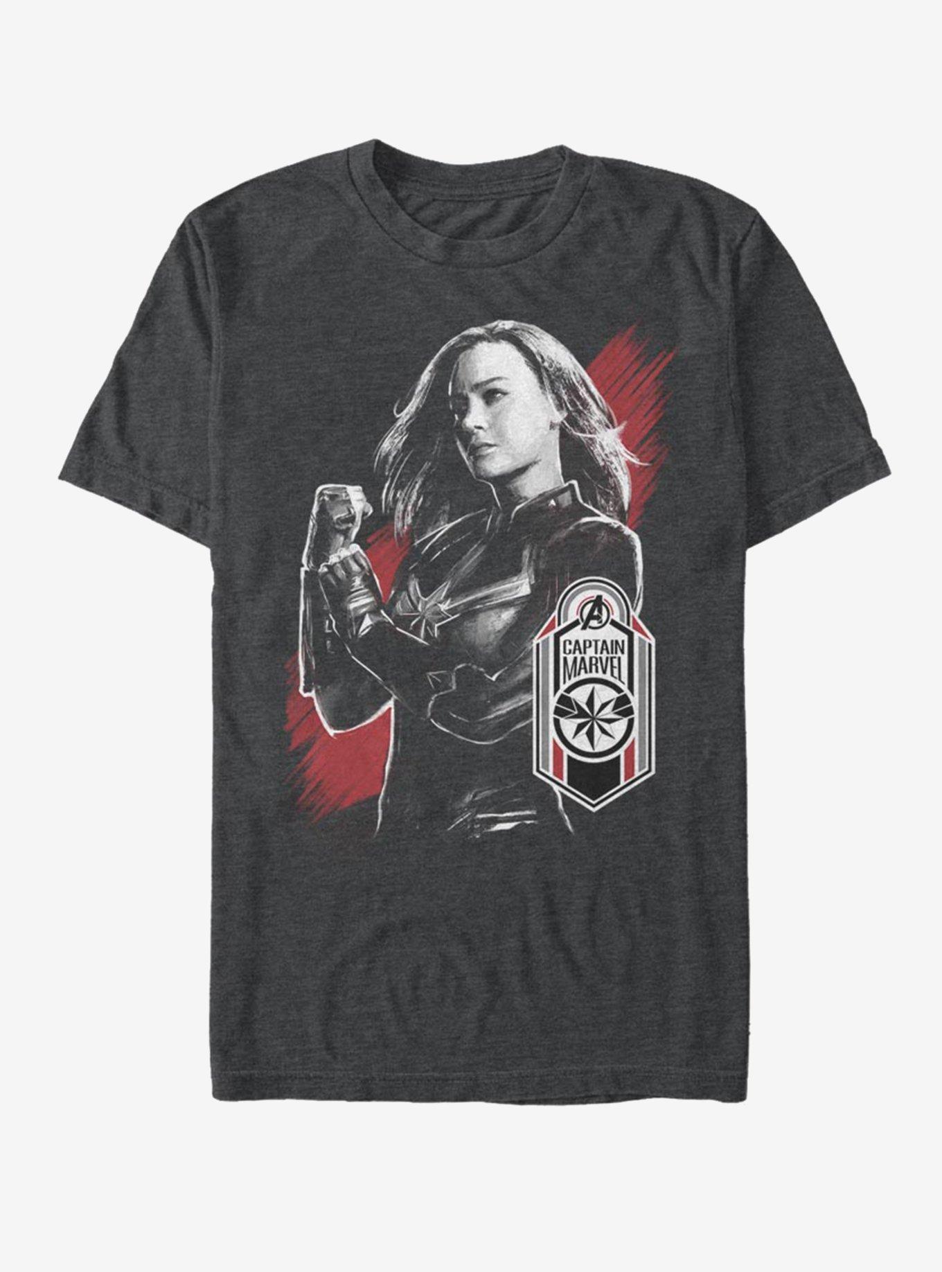 Marvel Avengers: Endgame Captain Marvel Tag T-Shirt, , hi-res