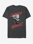 Marvel Avengers: Endgame High Contrast Captain Marvel T-Shirt, , hi-res