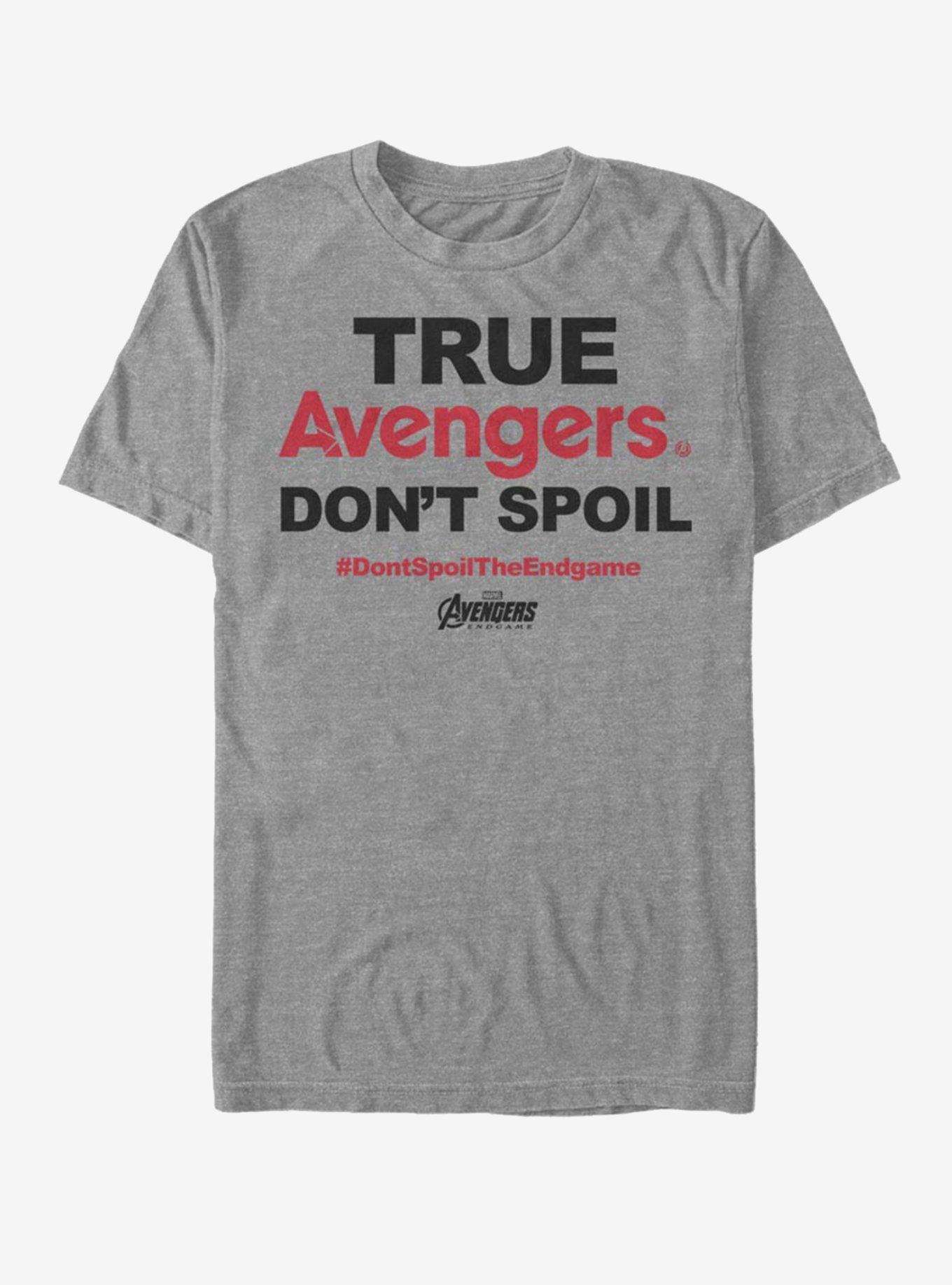 Marvel Avengers: Endgame Do Not Spoil T-Shirt, , hi-res