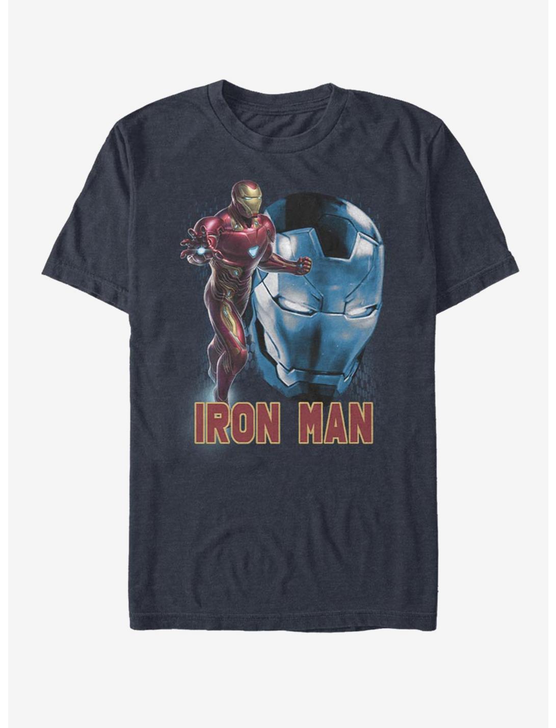 Marvel Avengers: Endgame Iron Man Profile T-Shirt, DARK NAVY, hi-res