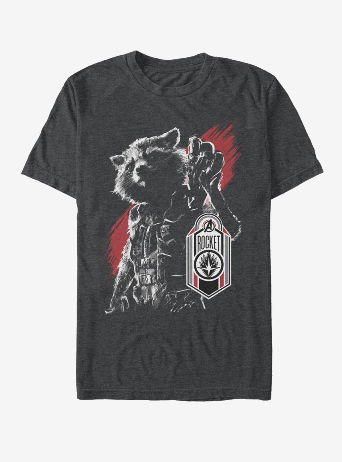 Marvel Avengers: Endgame Rocket Tag T-Shirt, , hi-res