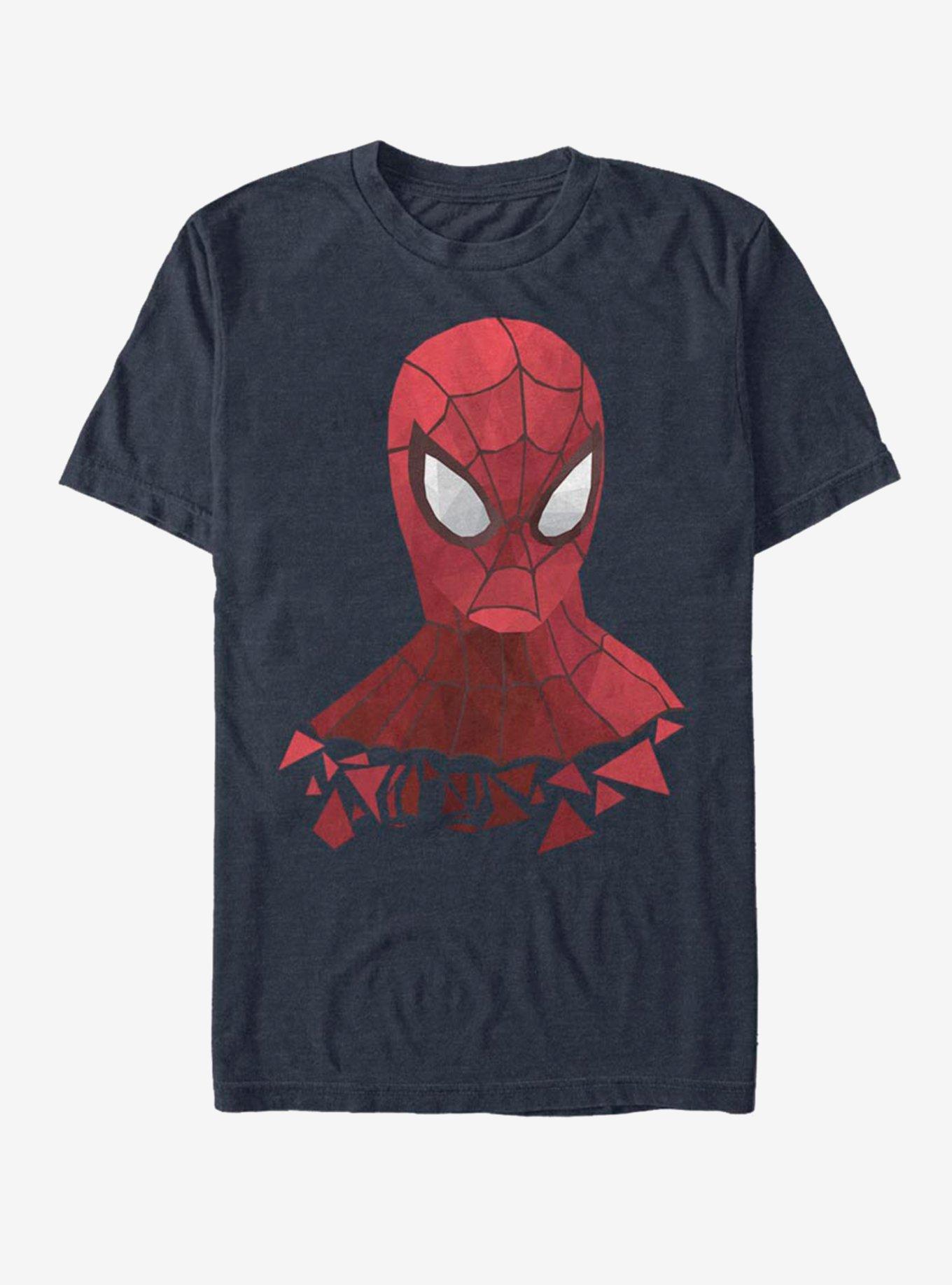 Marvel Spider-Man Low Poly Spidey T-Shirt - BLUE | BoxLunch