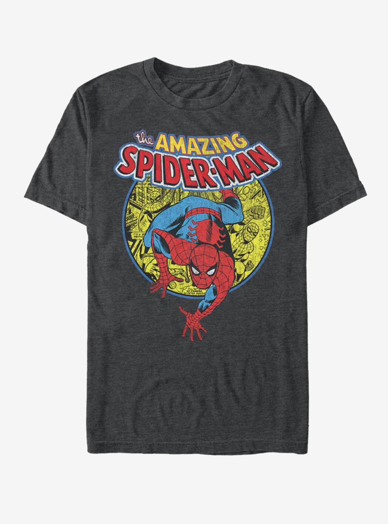 T-shirt Spider-Man Marvel Comics - Dry Fit, Coupe Sport, Taille S Rouge, Neuf Avec étiquettes