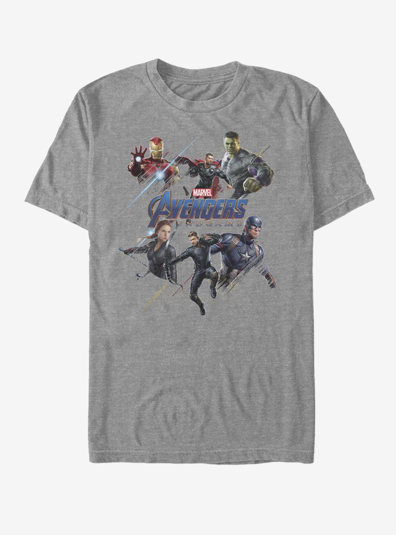 Marvel Avengers: Endgame Heroes Logo T-Shirt, , hi-res