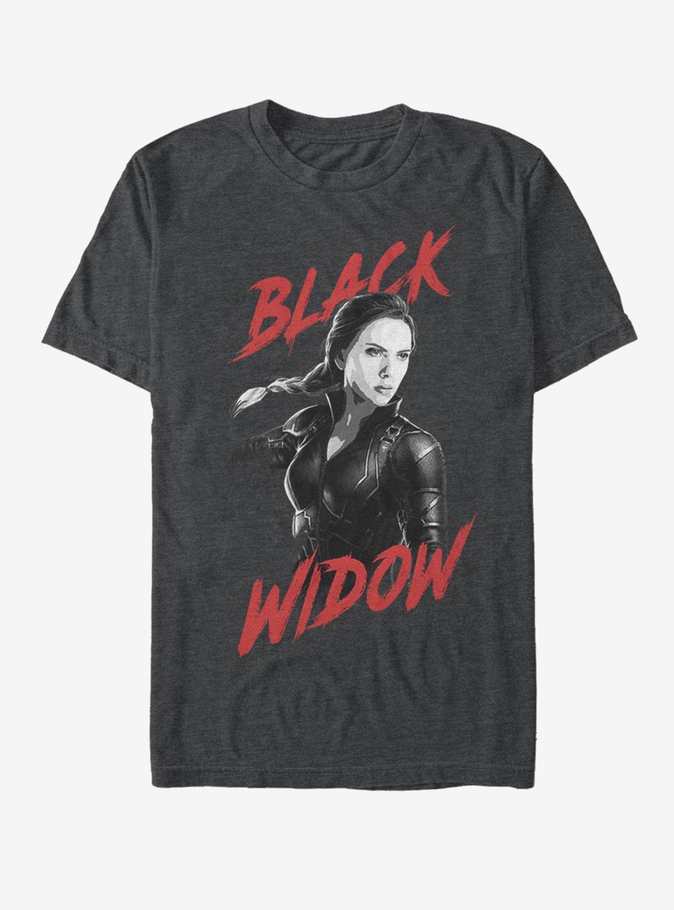 Marvel Avengers: Endgame High Contrast Widow T-Shirt, , hi-res