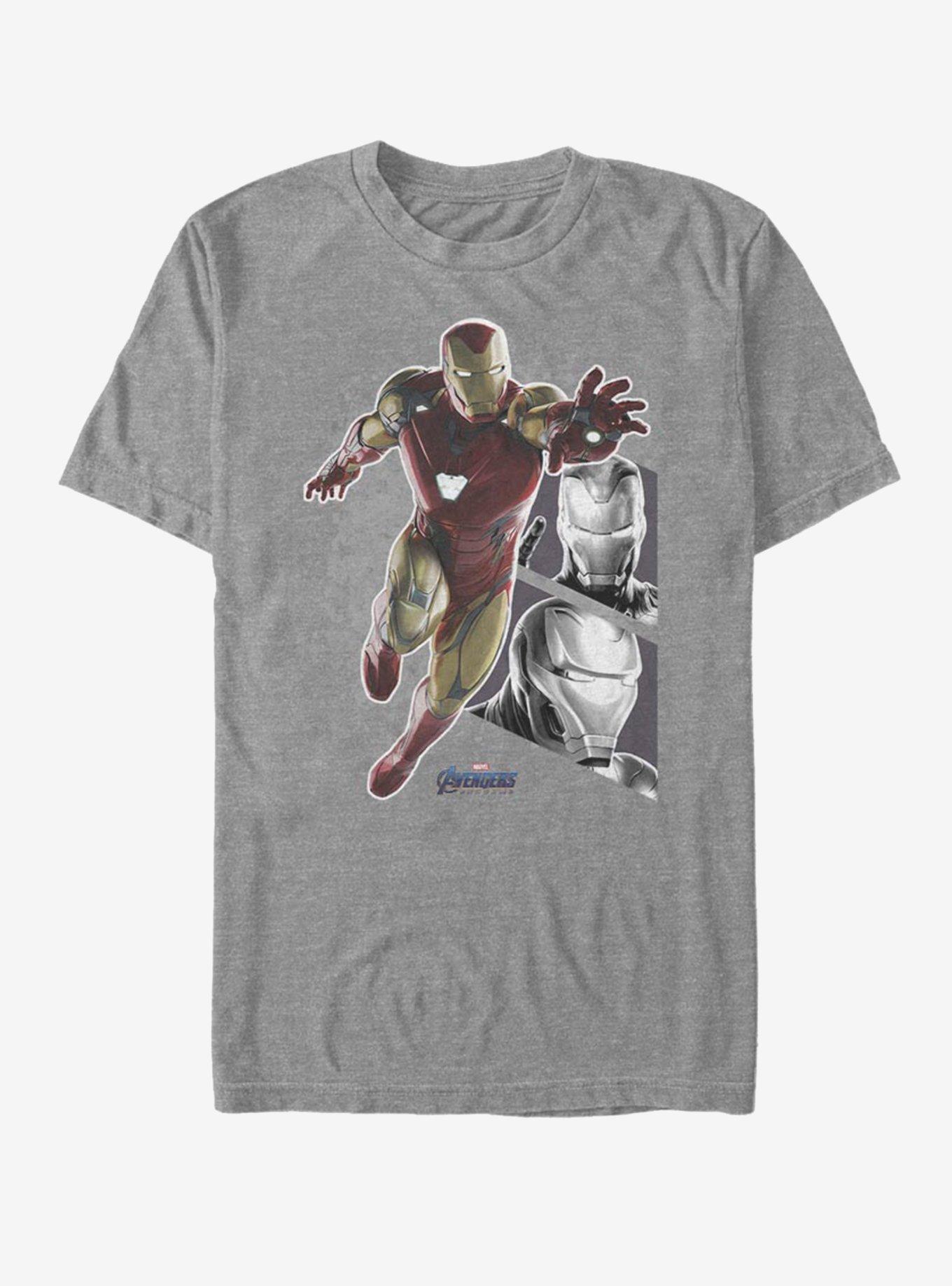 Marvel Avengers: Endgame Iron Man Panels T-Shirt, , hi-res