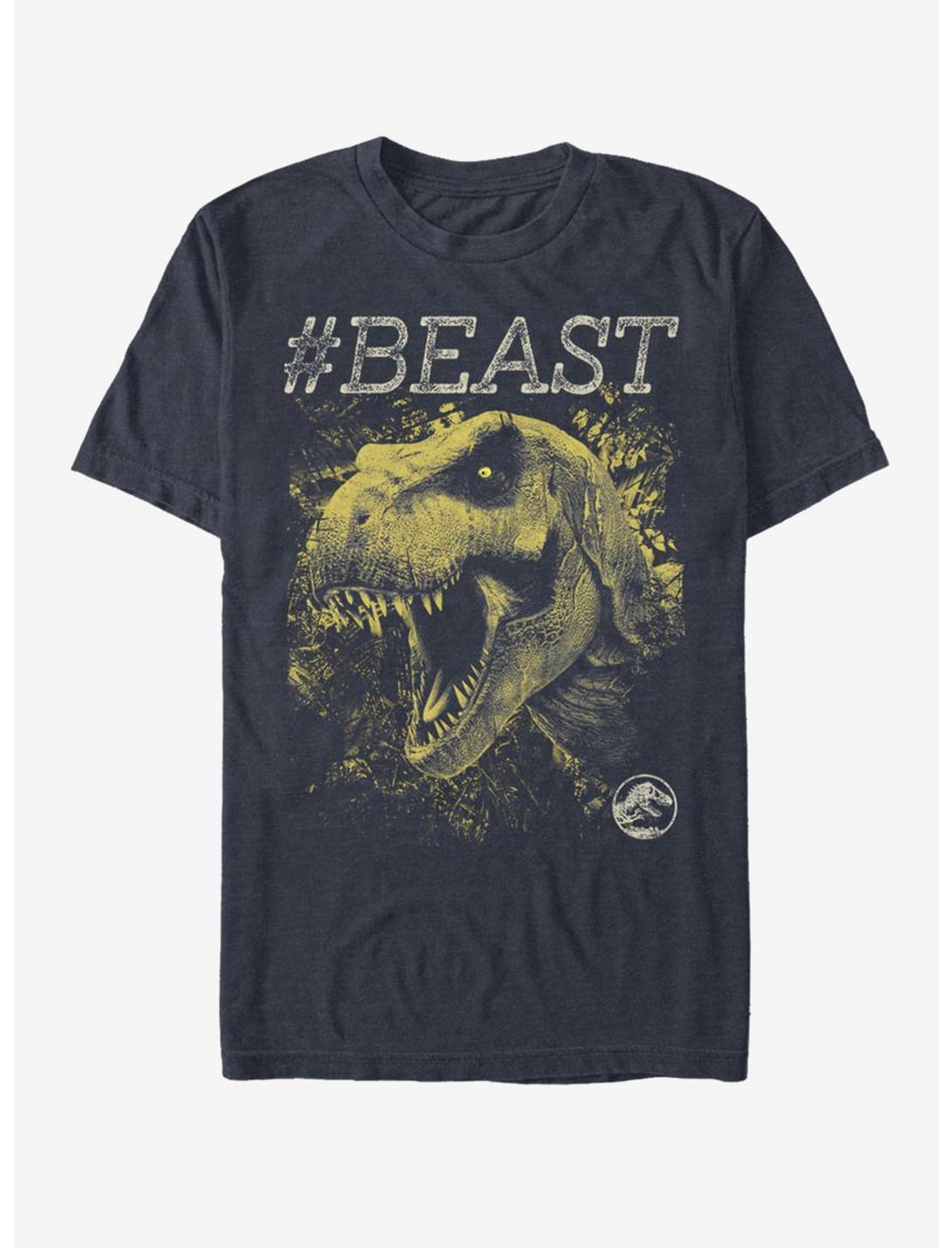 Jurassic Park #Beast T-Shirt, DARK NAVY, hi-res