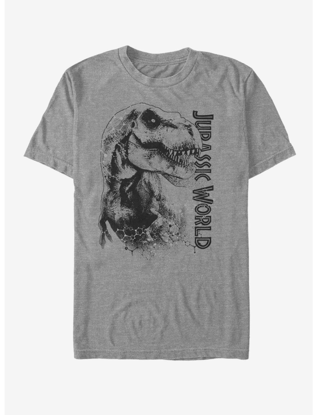 Jurassic World Dino Sketch T-Shirt, DRKGRY HTR, hi-res