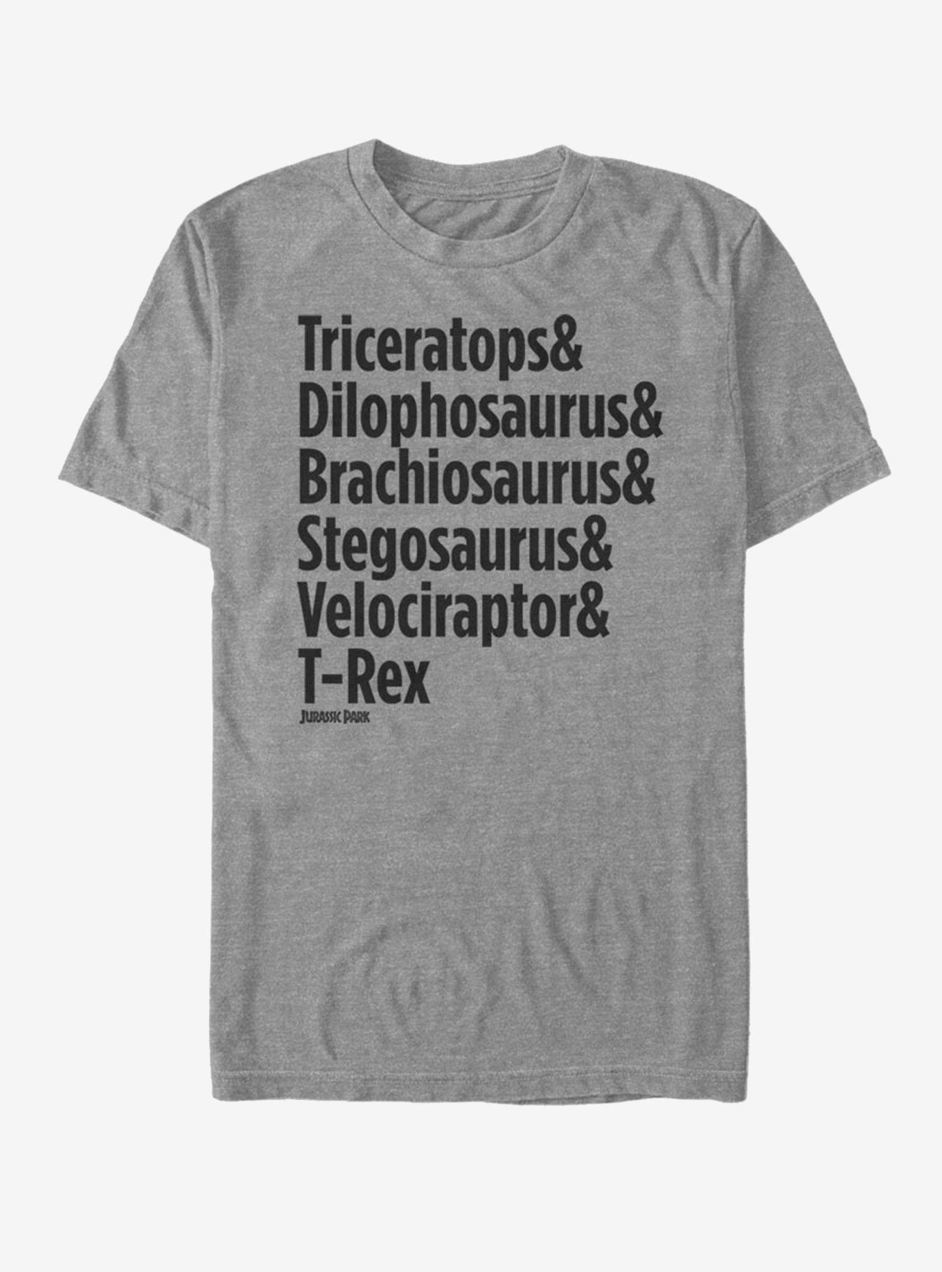 Jurassic Park Dinosaurs And T-Shirt, , hi-res