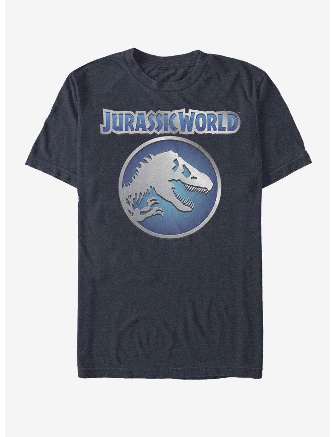 Jurassic World Emblemnation T-Shirt, DARK NAVY, hi-res