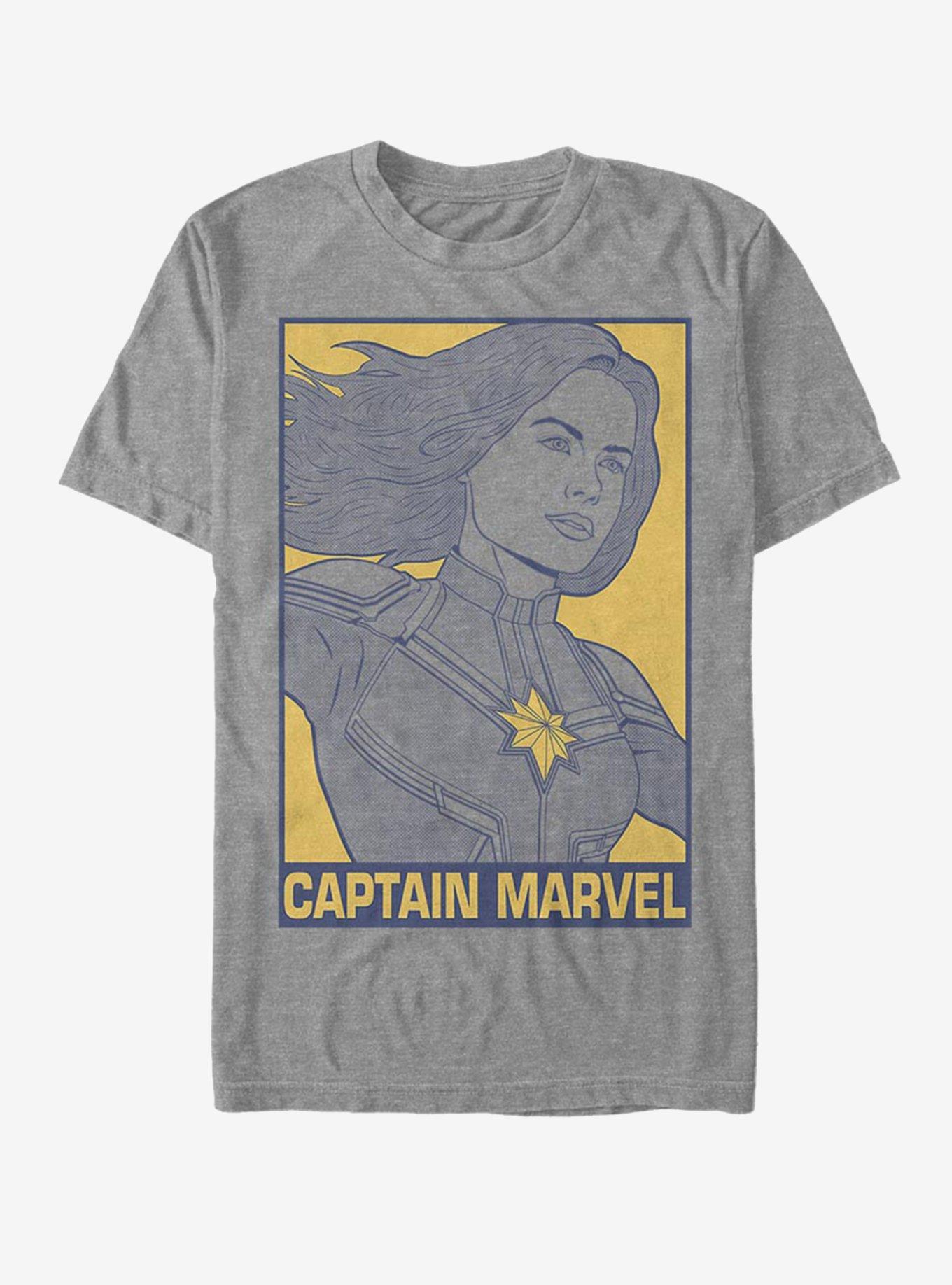 Marvel Avengers: Endgame Pop Captain Marvel T-Shirt, , hi-res