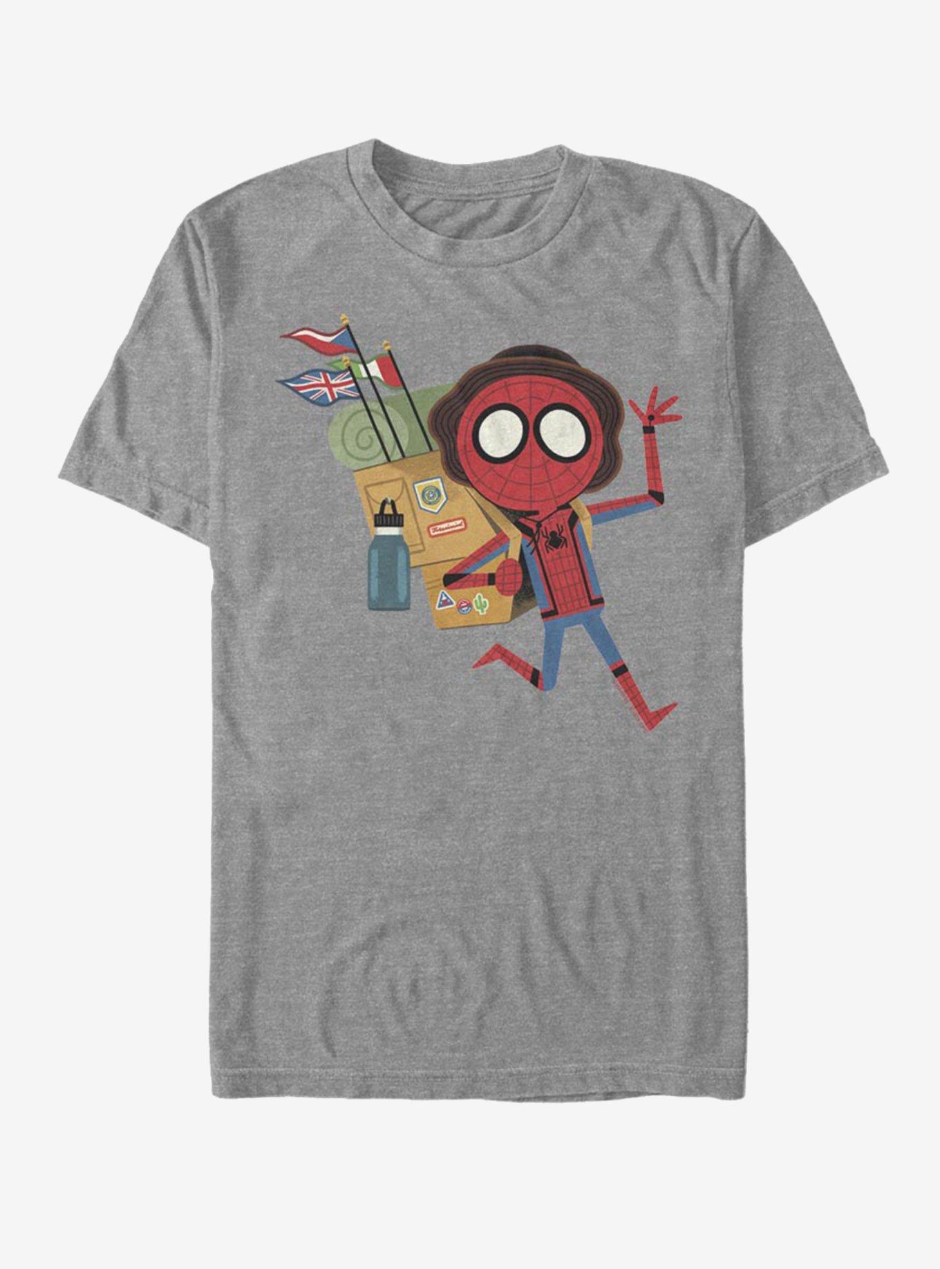 Marvel Avengers: Endgame Spidey Abroad T-Shirt, , hi-res