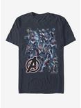 Marvel Avengers: Endgame Suit Group T-Shirt, DARK NAVY, hi-res