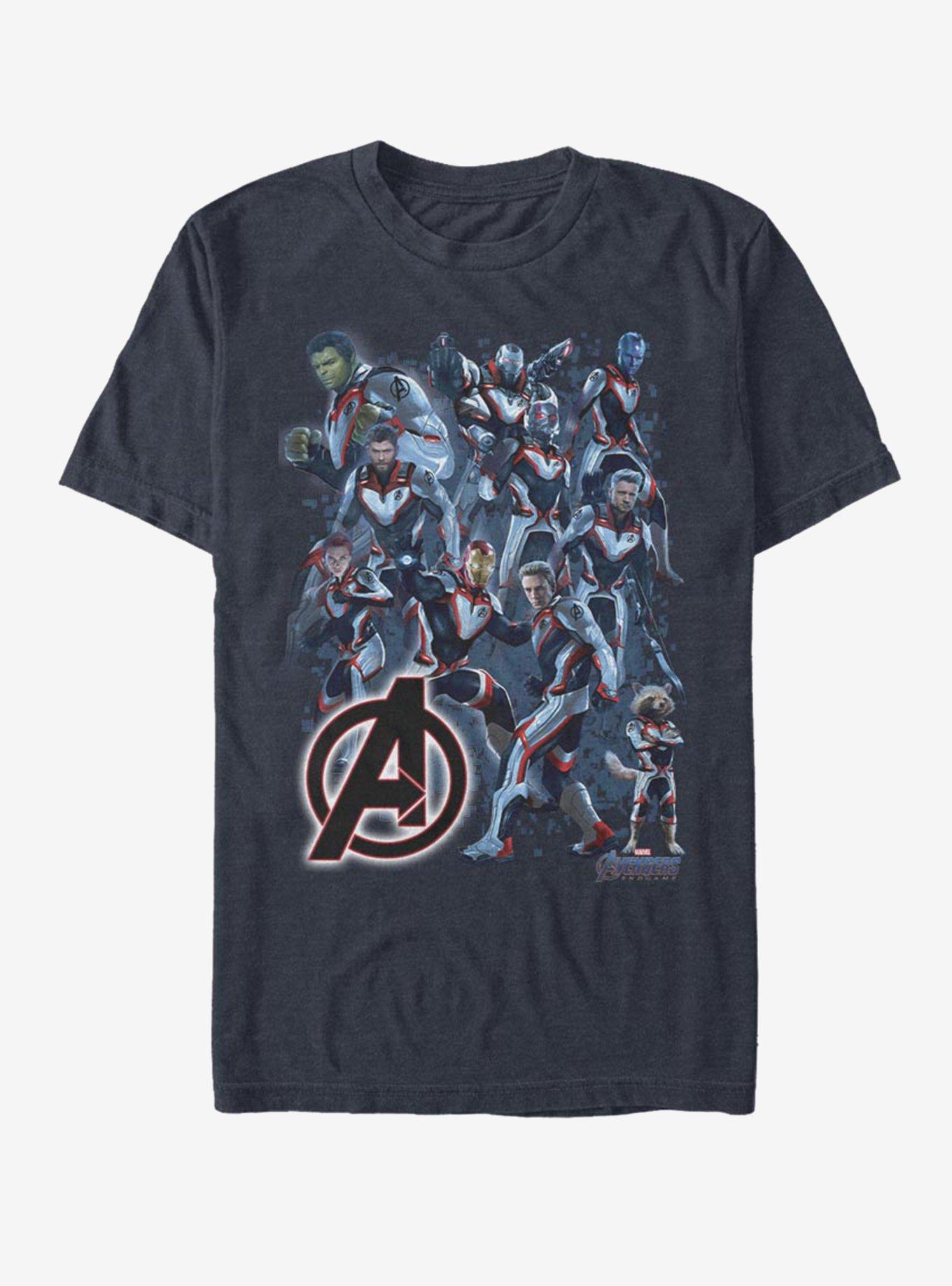 Marvel Avengers: Endgame Suit Group T-Shirt, , hi-res
