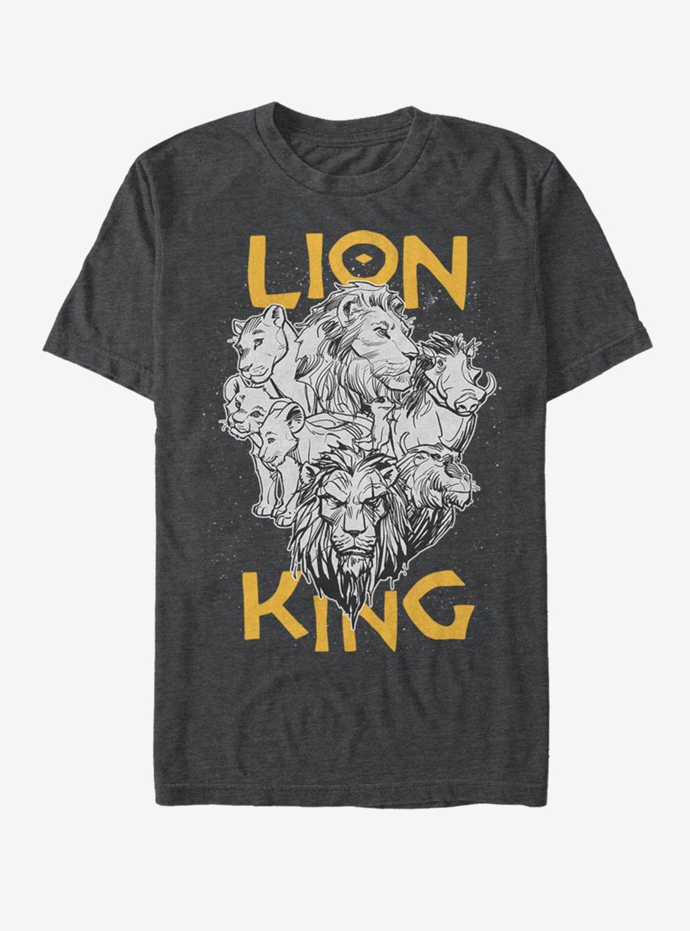 Disney The Lion King 2019 Cast Photo T-Shirt, , hi-res