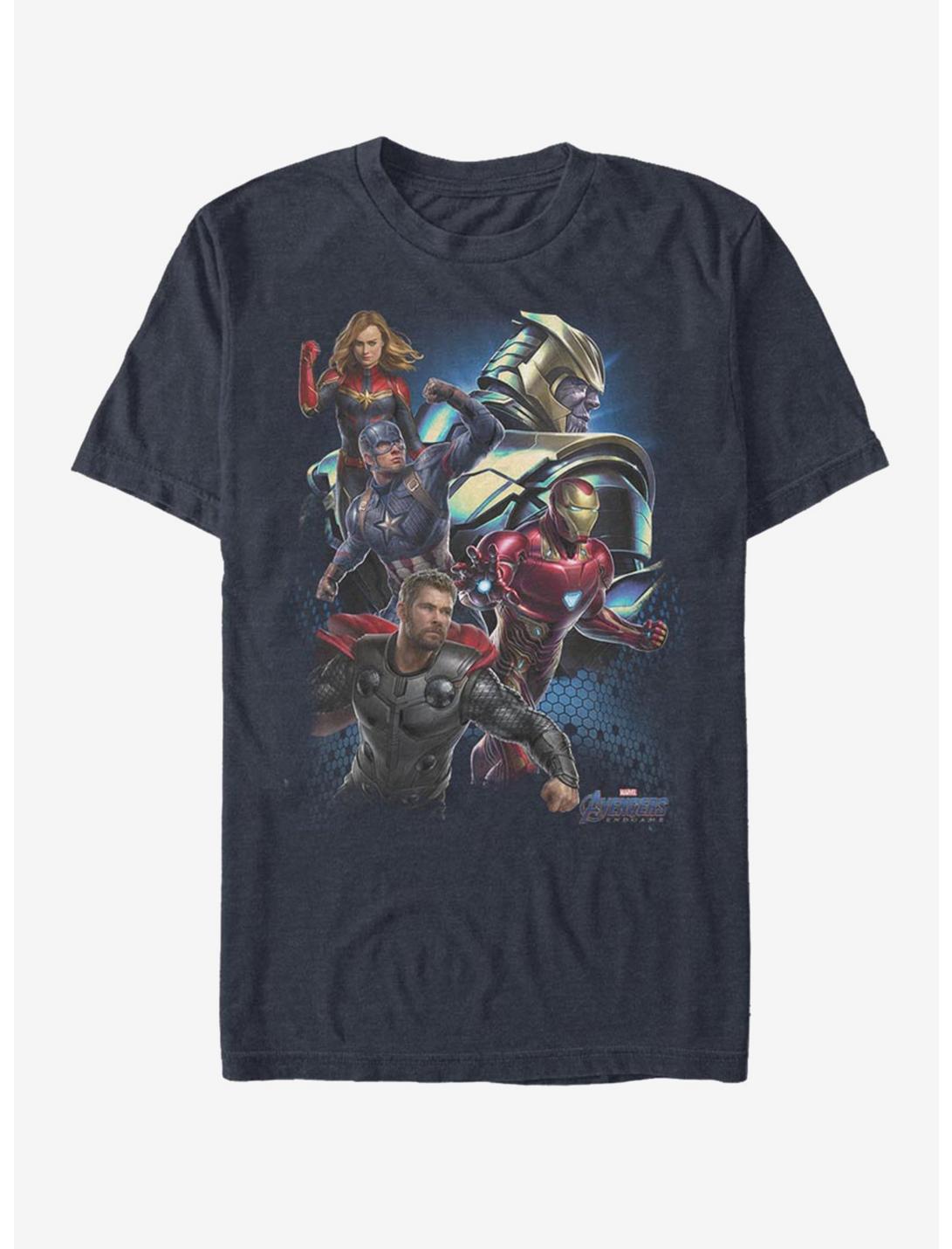Marvel Avengers: Endgame Thanos Enemies T-Shirt, DARK NAVY, hi-res