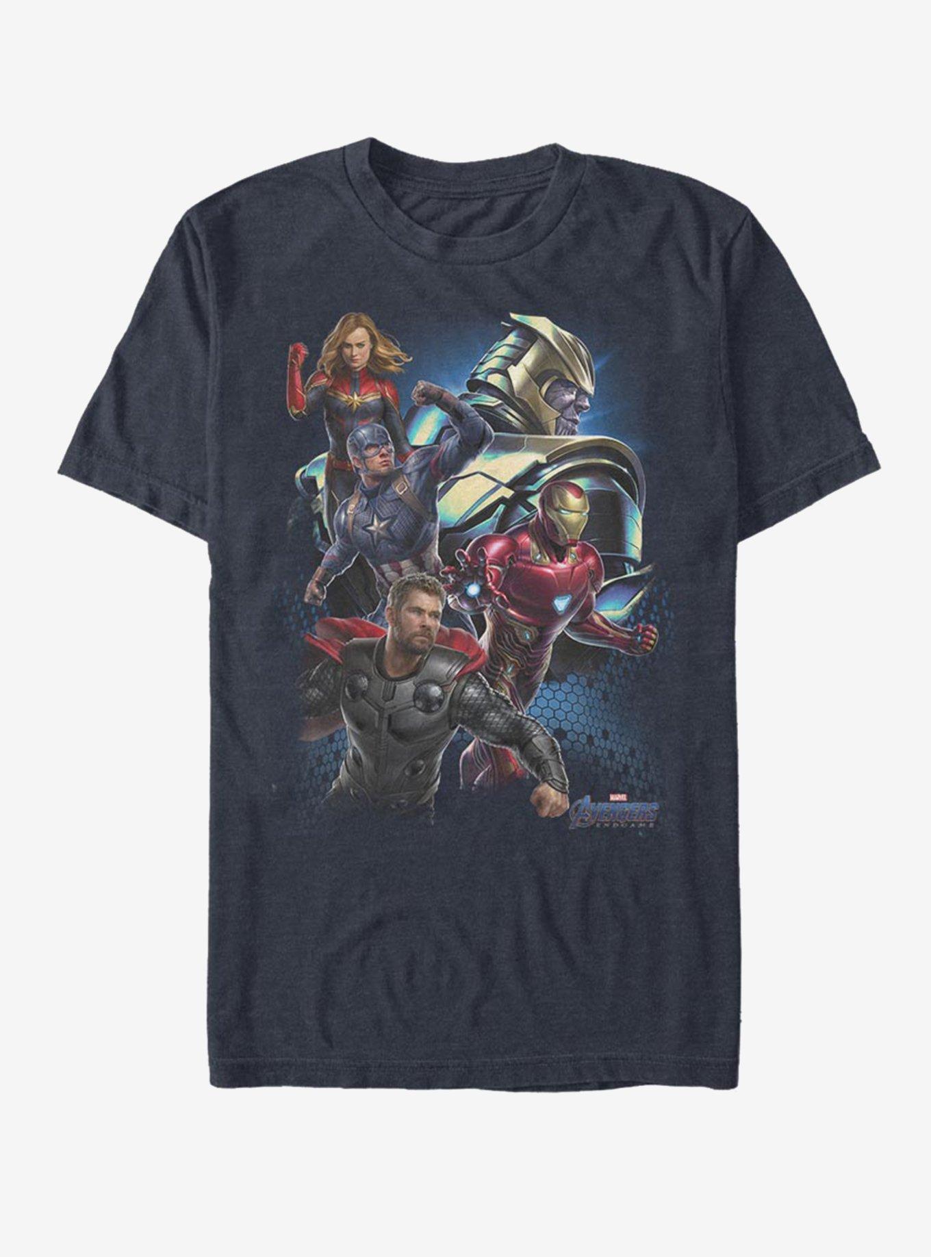 Marvel Avengers: Endgame Thanos Enemies T-Shirt, DARK NAVY, hi-res