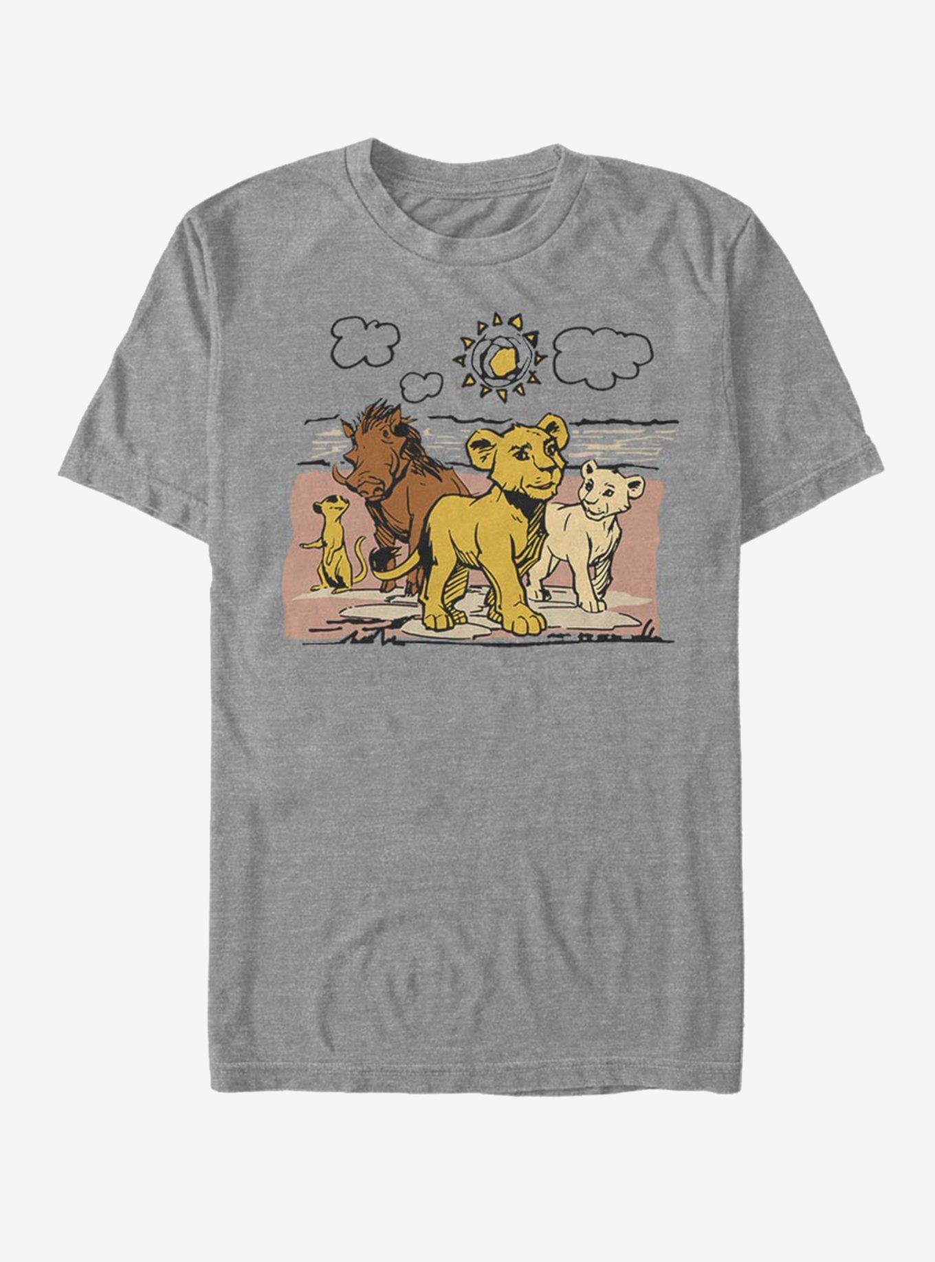 Disney The Lion King 2019 Hakuna Group T-Shirt, , hi-res