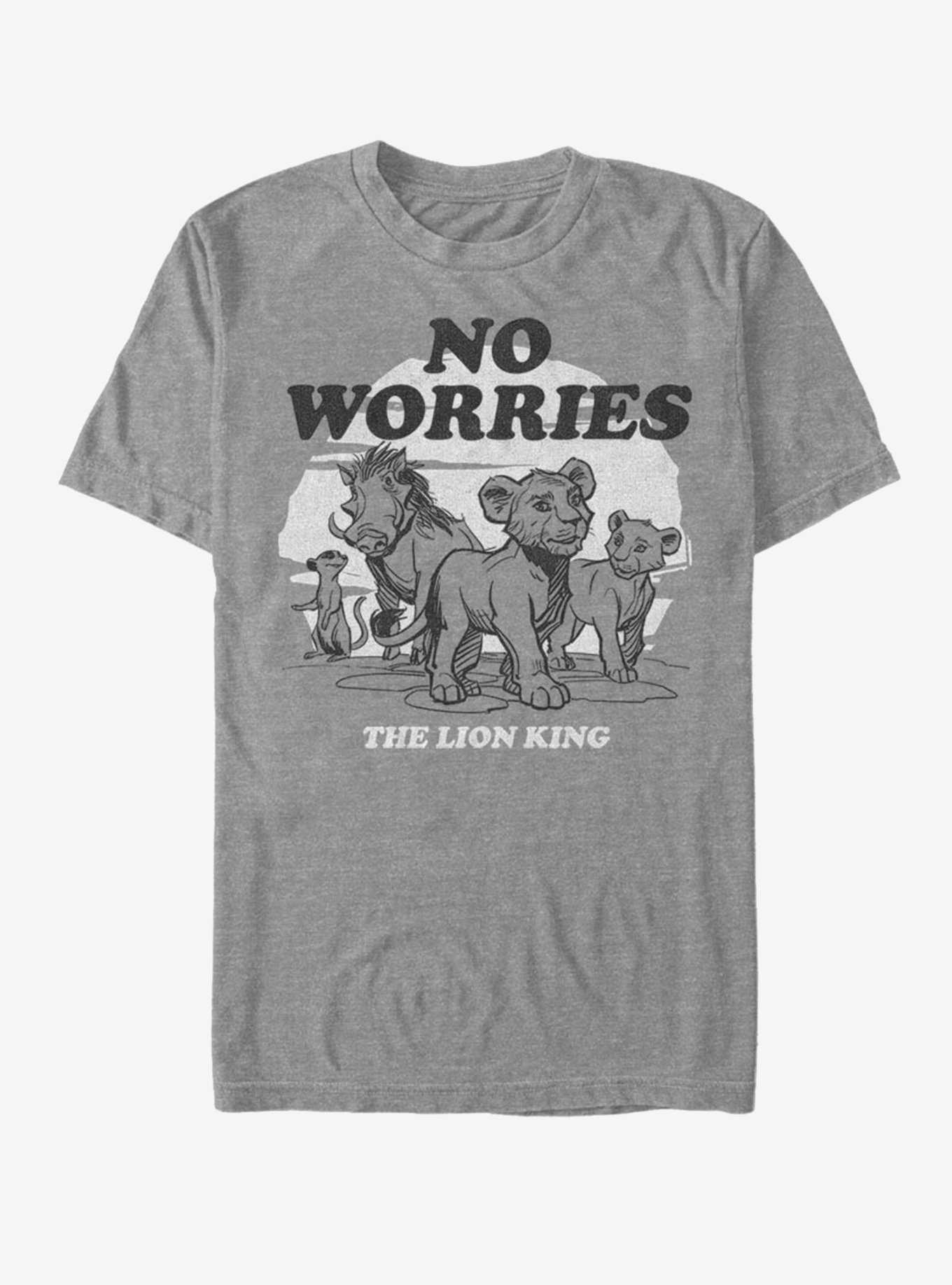 Disney The Lion King 2019 No Worries Back T-Shirt, , hi-res