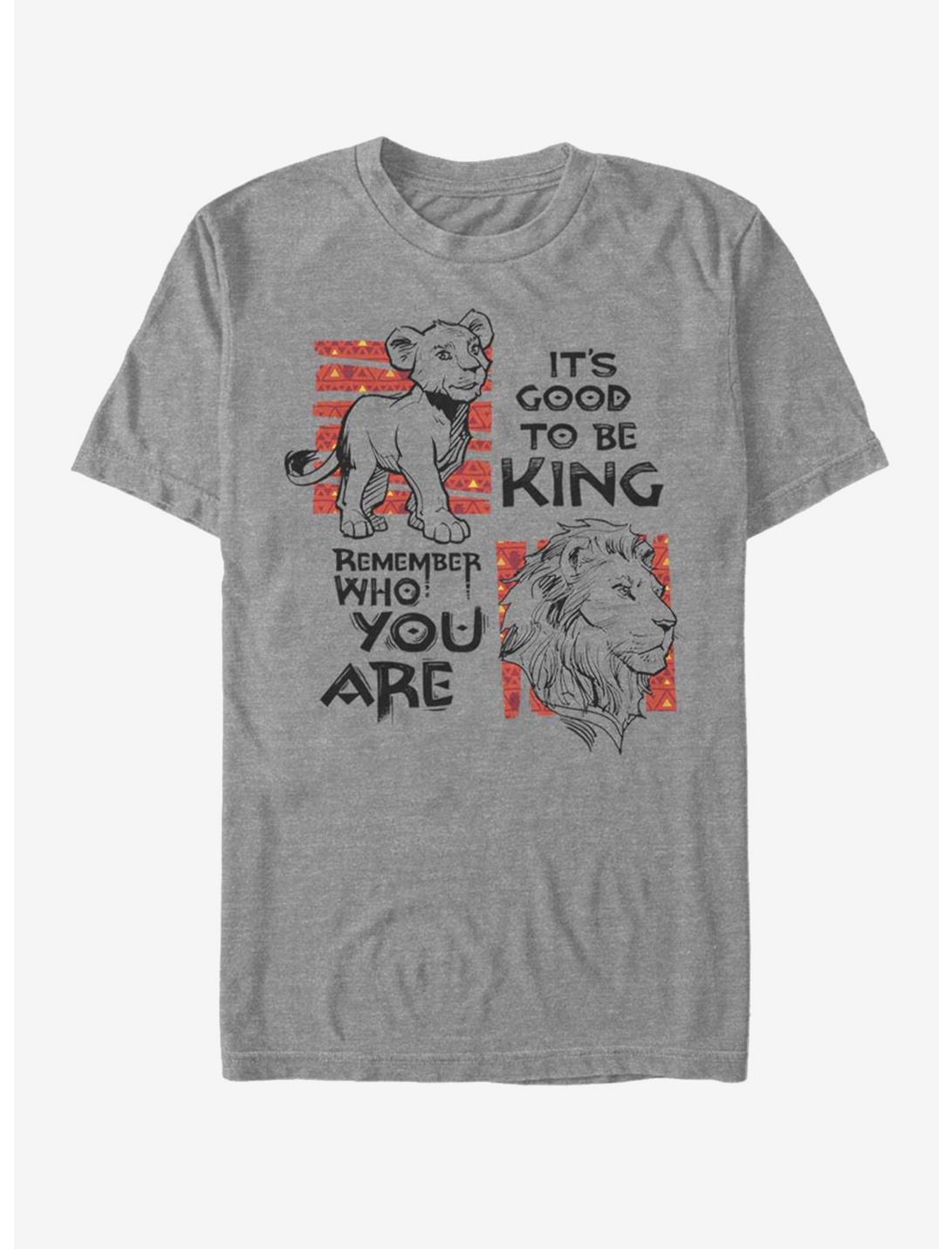 Disney The Lion King 2019 Simba Text T-Shirt, , hi-res