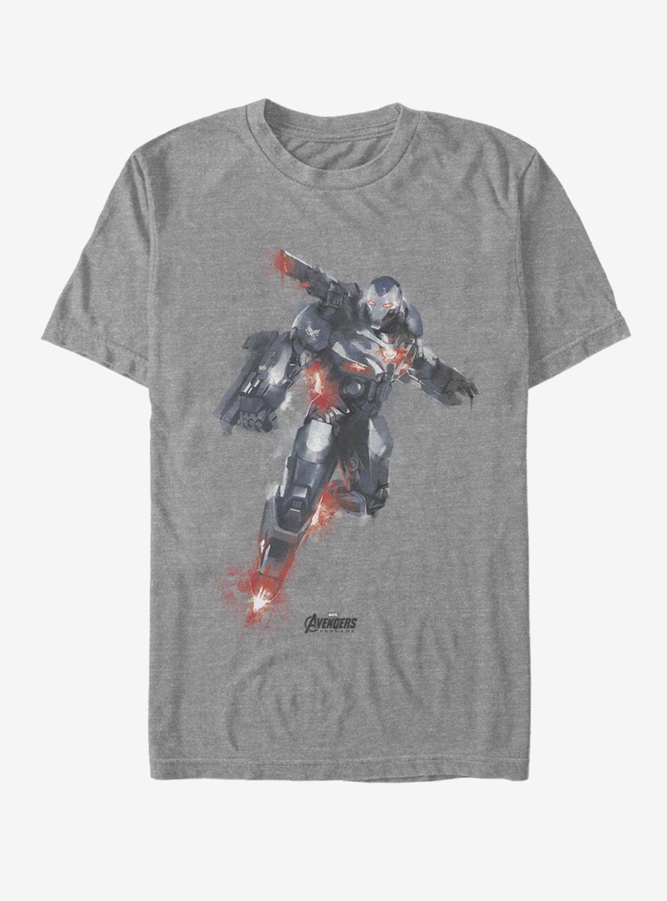 Marvel Avengers: Endgame War Machine Paint T-Shirt, , hi-res