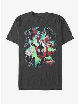 Marvel Spider-Man: Into The Spiderverse Group Spiderverse T-Shirt, , hi-res