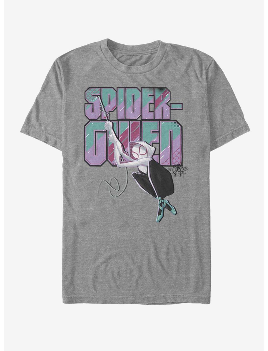 Marvel Spider-Man: Into The Spiderverse Gwen Swinging T-Shirt, , hi-res