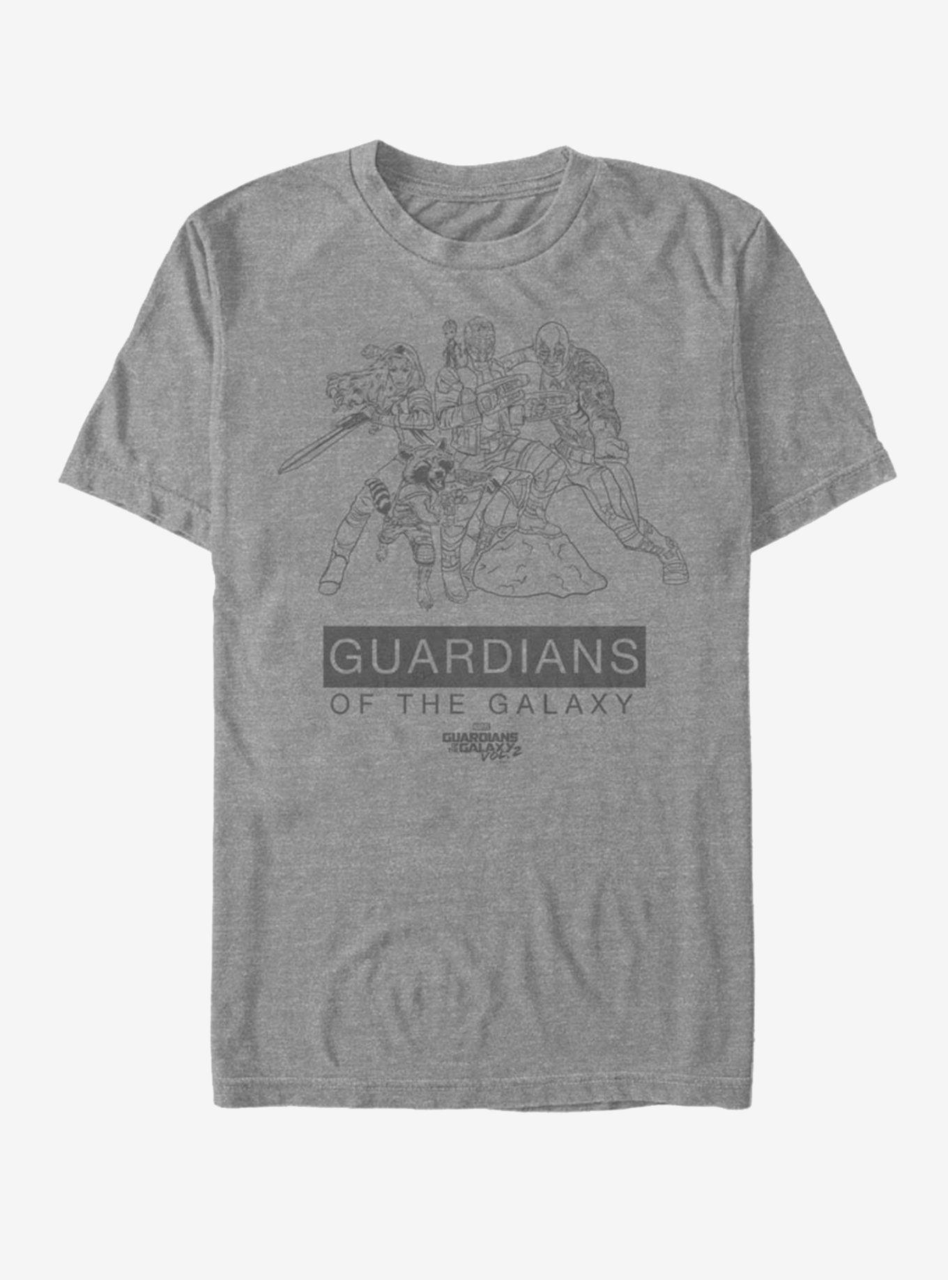 Marvel Guardians Of The Galaxy Guard The Galaxy T-Shirt, , hi-res