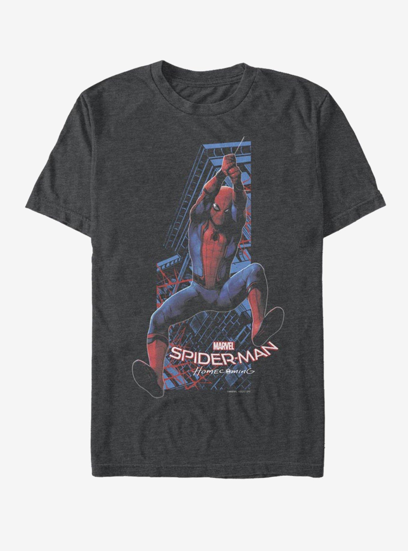 Marvel Spider-Man Swing Into Action T-Shirt, , hi-res
