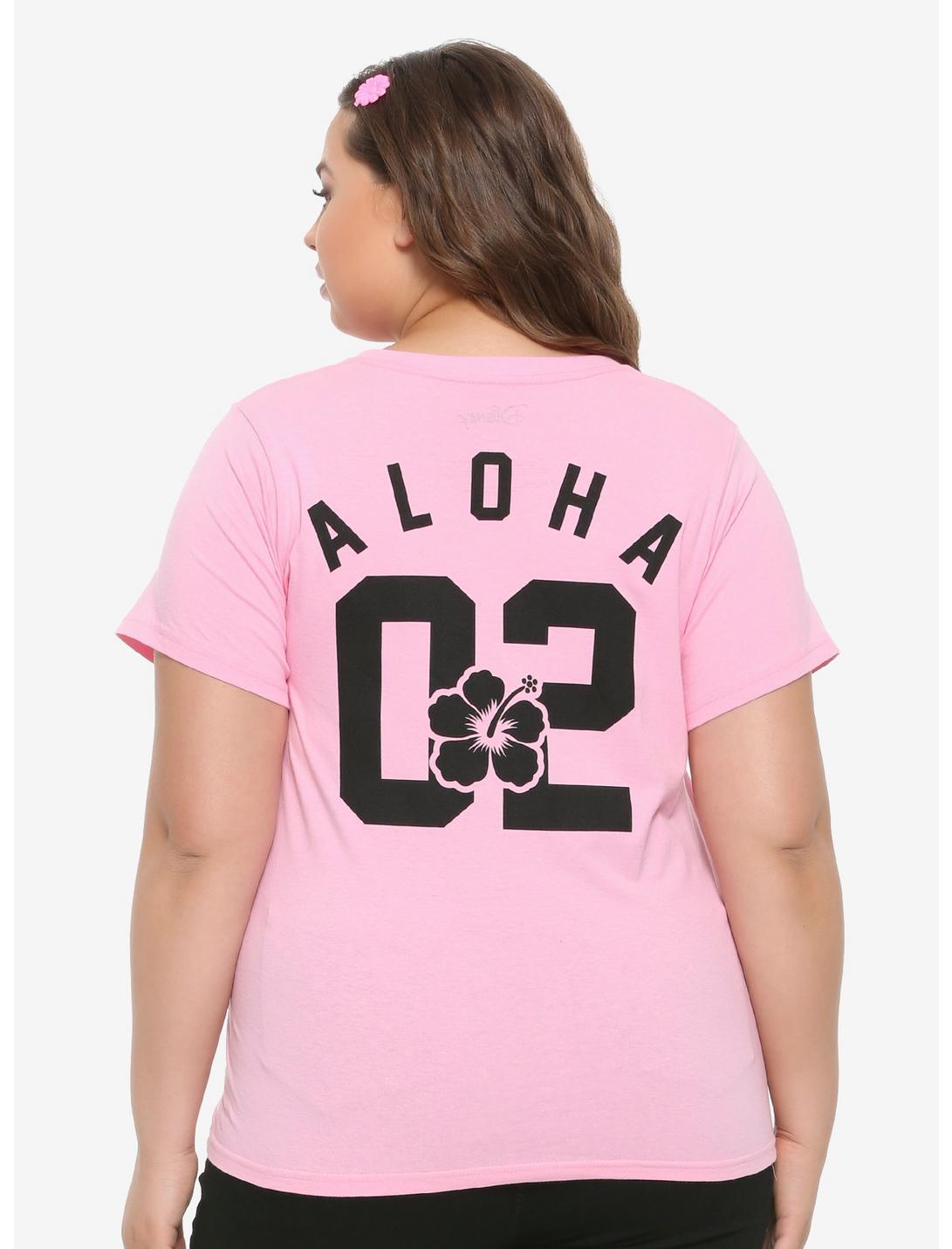 Disney Lilo & Stitch Aloha 02 Girls T-Shirt Plus Size, BLACK, hi-res