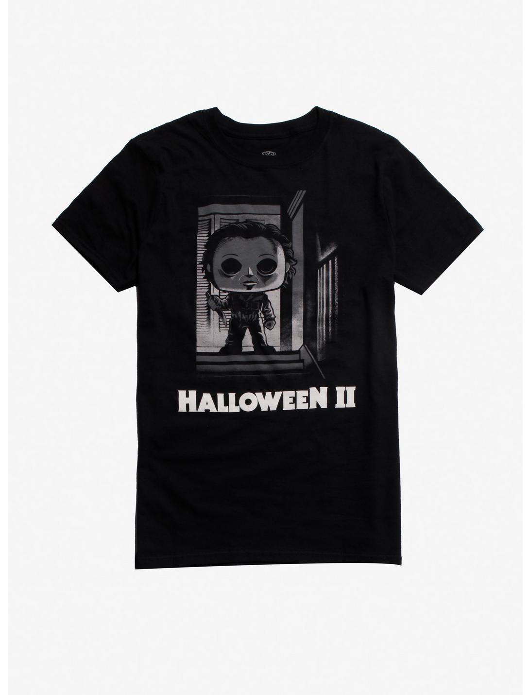 Funko Halloween II Pop! Tees Michael Myers TV Box T-Shirt, BLACK, hi-res