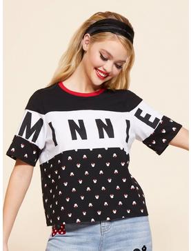 Plus Size Her Universe Disney Minnie Mouse Crop T-Shirt, , hi-res