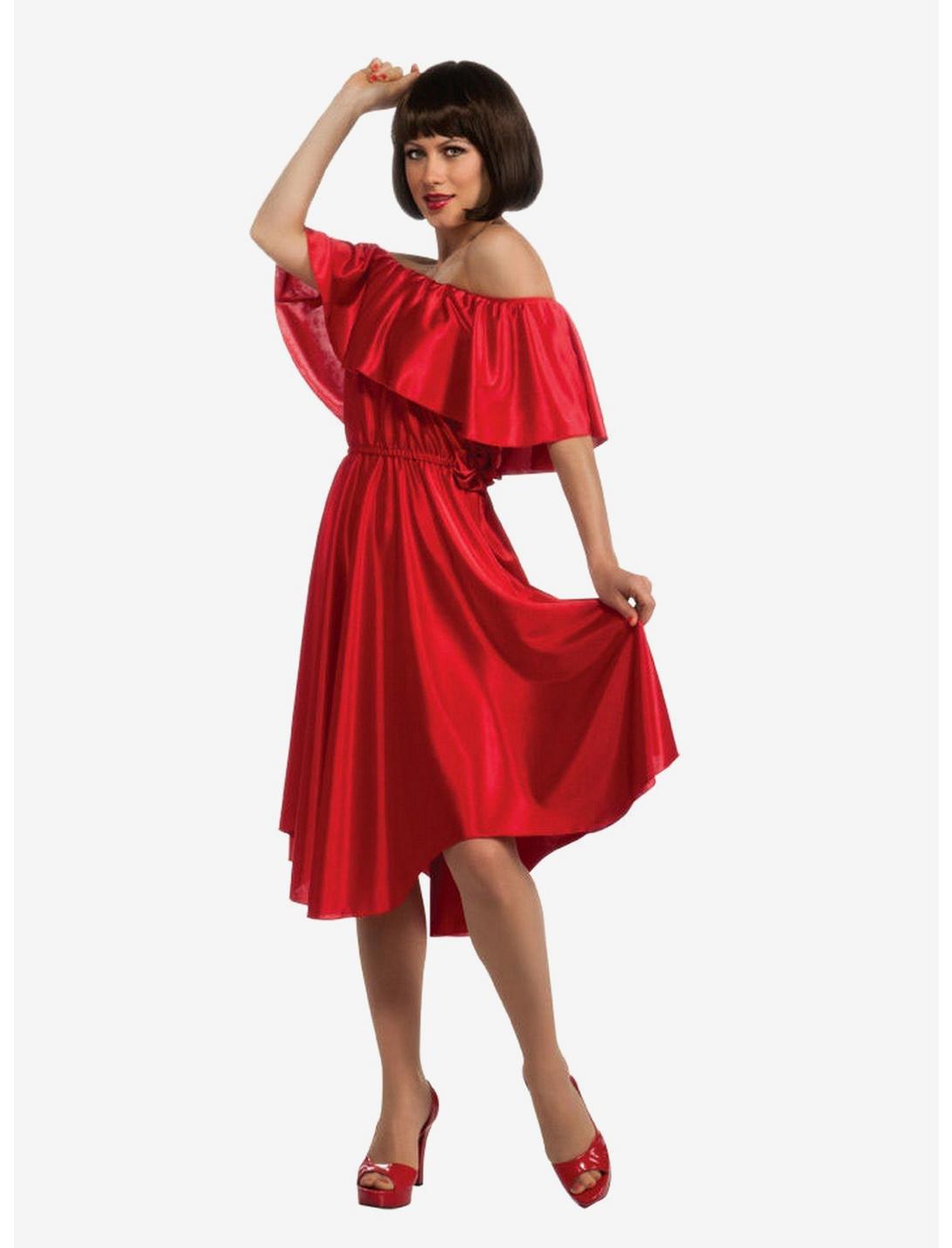 Adult Saturday Night Fever Red Dress, , hi-res