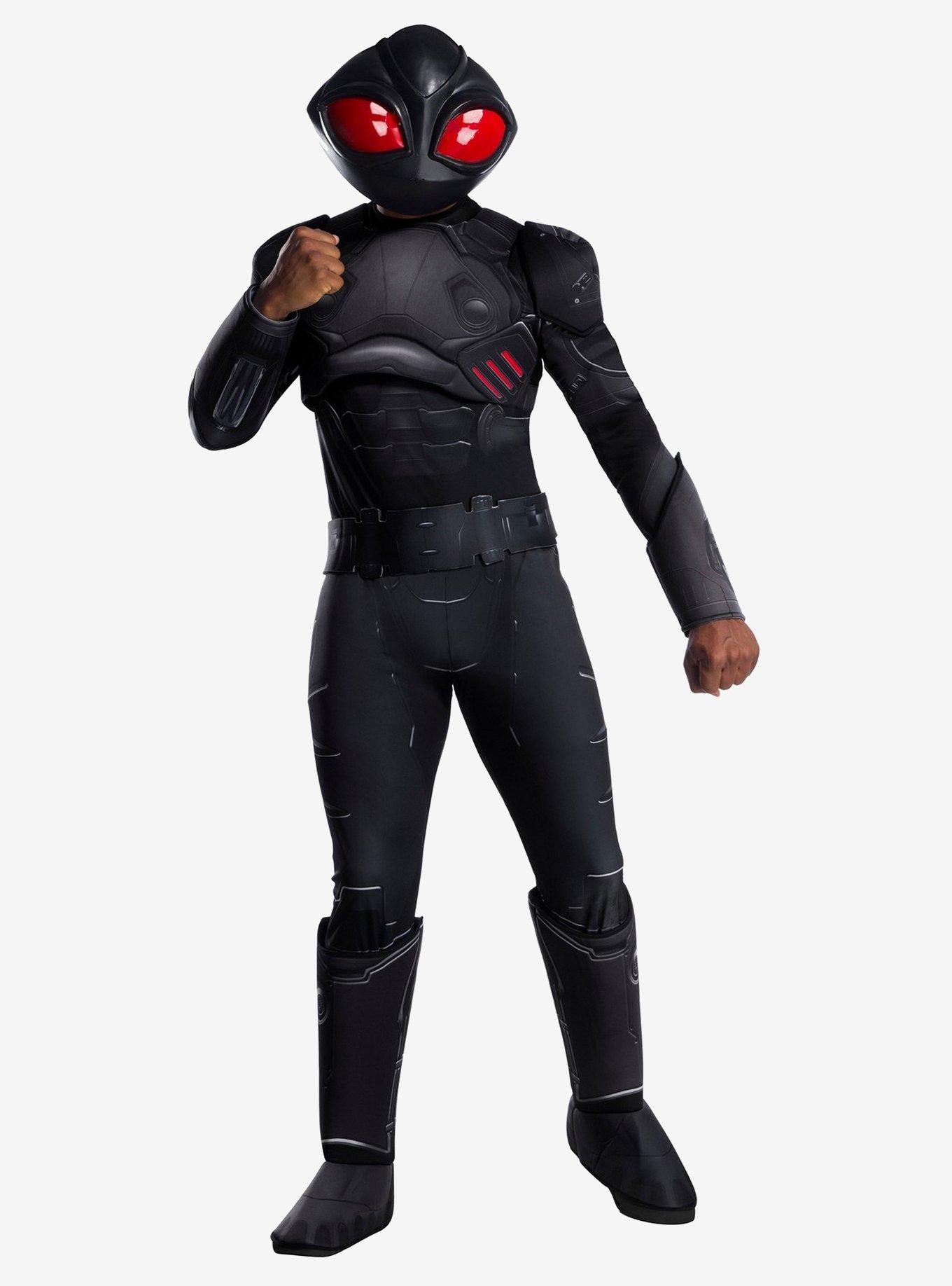 DC Comics Aquaman Movie Deluxe Black Manta Costume, BLACK, hi-res
