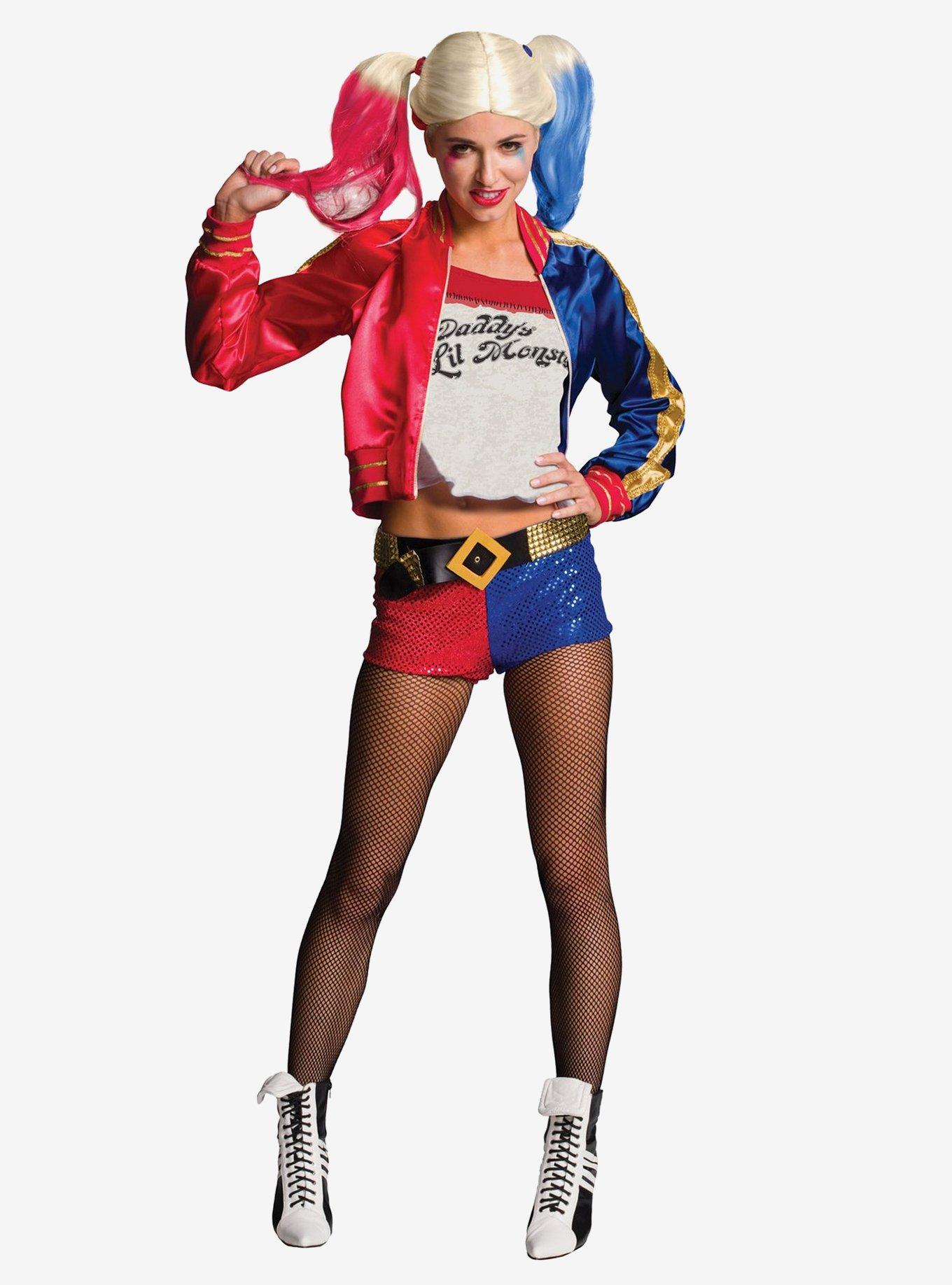 DC Comics Suicide Squad Harley Quinn Costume, MULTICOLOR, hi-res